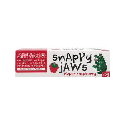 Nature's Goodness Snappy Jaws Toothpaste Ripper Raspberry 75g